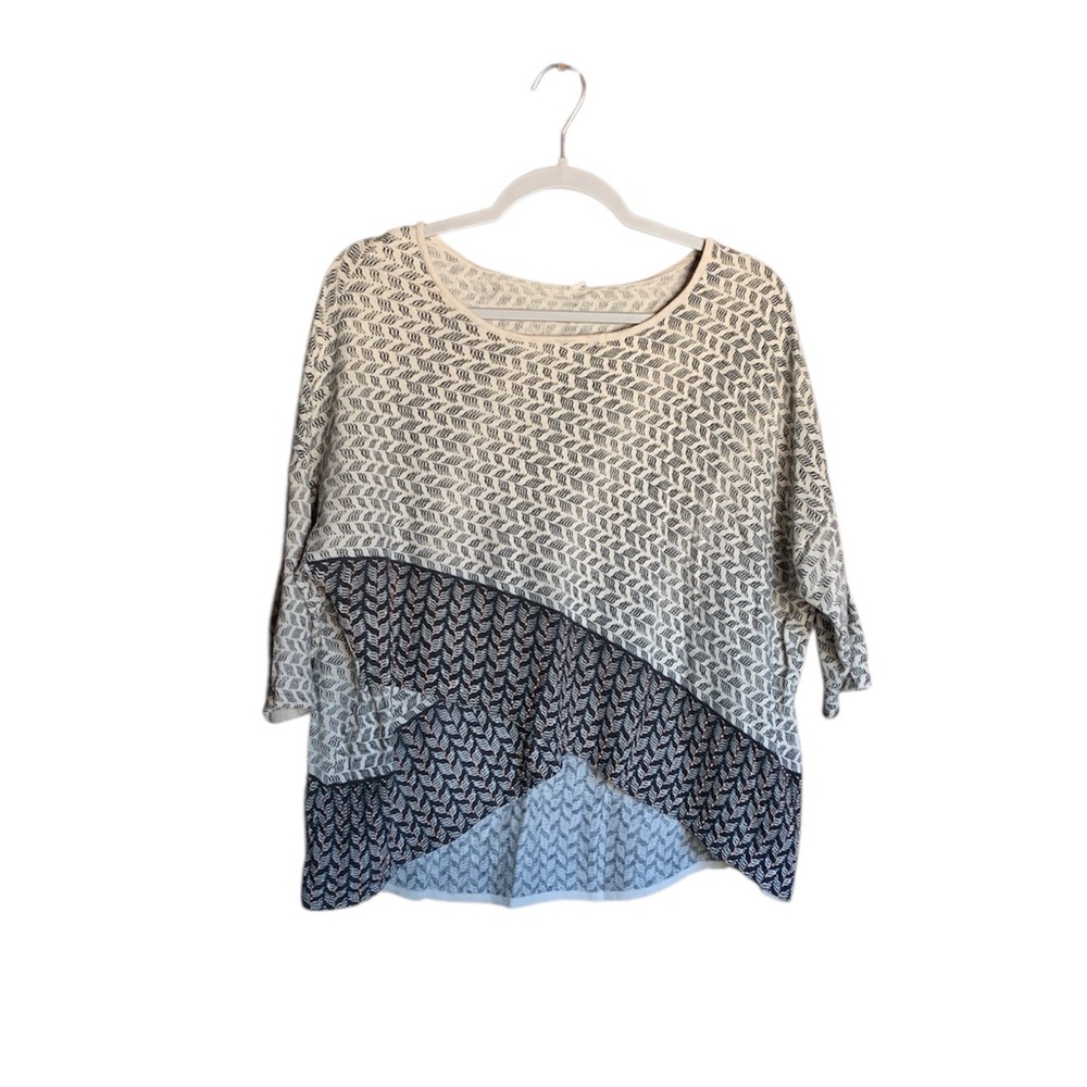 Anthropologie Moth womena oversized sweater size large beaded boho